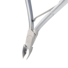 HNSQ-B033 Square Head Cuticle Nipper, Jaw 16, Single Spring, Matt Grey, Stainless Steel 420