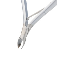 HNRD-B041 Round Head Cuticle Nipper, Jaw 16, Single Spring, (Matt Grey) Stainless Steel 420