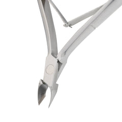 HNSQ-B047 Square Head , (Polish Grey), Jaw 16 , Double Spring Cuticle Nipper Stainless Steel 420