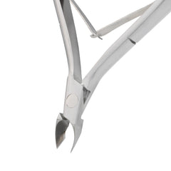 HNSS-B050 Semi-Square Head , (Polish Grey), Jaw 14 , Double Spring Cuticle Nipper Stainless Steel 420