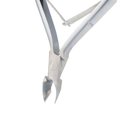 HNSS-B052 Semi-Square Head , (Matt Grey), Jaw 16 , Double Spring Cuticle Nipper Stainless Steel 420
