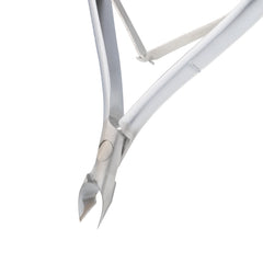 HNRD-B058 Round Head , (Matt Grey), Jaw 16 , Double Spring Cuticle Nipper Stainless Steel 420