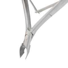 HNRD-B059 Round Head , (Polish Grey), Jaw 16 , Double Spring Cuticle Nipper Stainless Steel 420