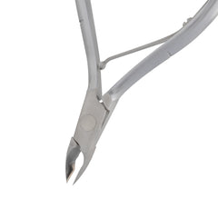 HNSQ-D091 Square Head HAAN Cuticle Nipper, Matt Grey, Jaw 14, Single Spring,Stainless Steel 420