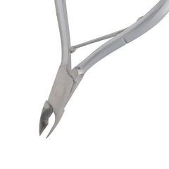 HNSQ-D093 Square Head Cuticle Nipper, Jaw 16, Single Spring, Matt Grey, Stainless Steel 420