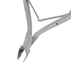 HNSQ-D104 Square Head , (Polish Grey), Jaw 14 , Double Spring Cuticle Nipper Stainless Steel 420