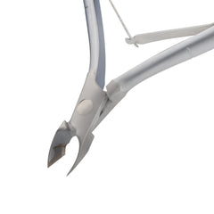 HNSS-D112 Semi-Square Head , (Matt Grey), Jaw 16 , Double Spring Cuticle Nipper Stainless Steel 420