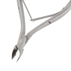 HNSS-D113 Semi-Square Head , (Polish Grey), Jaw 16 , Double Spring Cuticle Nipper Stainless Steel 420