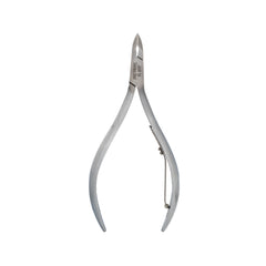 HNSQ-B031 Square Head Cuticle Nipper, Jaw 14, Single Spring, Matt Grey, Stainless Steel 420
