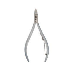 HNRD-B041 Round Head Cuticle Nipper, Jaw 16, Single Spring, (Matt Grey) Stainless Steel 420