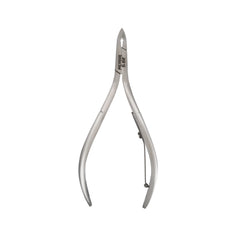 HNRD-B042 Round Head Cuticle Nipper, Jaw 16, Single Spring, (Polish Grey) Stainless Steel 420
