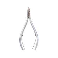 HNRD-B055 Round Head , (Matt Grey), Jaw 14 , Double Spring Cuticle Nipper Stainless Steel 420