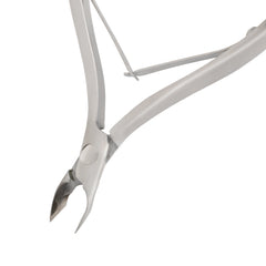 HNRD-E149 Round Head , (Polish Grey), Jaw 16 , Double Spring Cuticle Nipper Stainless Steel 420