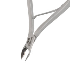HNRD-F162 Round Head Cuticle Nipper, Jaw 16, Single Spring, (Polish Grey) Stainless Steel 420