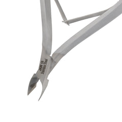 HNSS-F172 Semi-Square Head , (Matt Grey), Jaw 16 , Double Spring Cuticle Nipper Stainless Steel 420