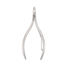 HNSQ-E122 Square Head Cuticle Nipper, Jaw 14, Single Spring, Polish Grey, Stainless Steel 420