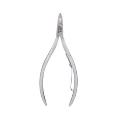 HNSQ-E123 Square Head Cuticle Nipper, Jaw 16, Single Spring, Matt Grey, Stainless Steel 420