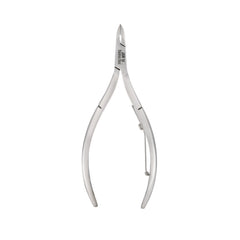 HNSQ-E124 Square Head Cuticle Nipper, Jaw 16, Single Spring, Polish Grey, Stainless Steel 420