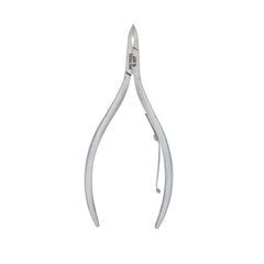 HNRD-E131 Round Head Cuticle Nipper, Jaw 16, Single Spring, (Matt Grey) Stainless Steel 420