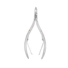 HNSS-E140 Semi-Square Head , (Polish Grey), Jaw 14 , Double Spring Cuticle Nipper Stainless Steel 420