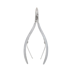 HNSS-E142 Semi-Square Head , (Matt Grey), Jaw 16 , Double Spring Cuticle Nipper Stainless Steel 420
