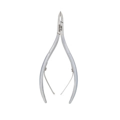 HNRD-E145 Round Head , (Matt Grey), Jaw 14 , Double Spring Cuticle Nipper Stainless Steel 420