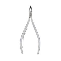 HNSS-F157 Semi-Square Head Cuticle Nipper, Jaw 16, Single Spring, Matt Grey, Stainless Steel 420