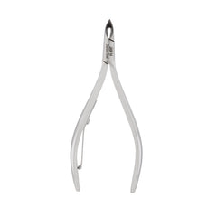HNRD-F160 Round Head Cuticle Nipper, Jaw 14, Single Spring, Polish Grey, Stainless Steel 420