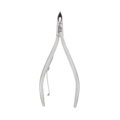 HNRD-F162 Round Head Cuticle Nipper, Jaw 16, Single Spring, (Polish Grey) Stainless Steel 420