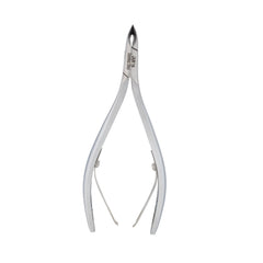 HNRD-F175 Round Head , (Matt Grey), Jaw 14 , Double Spring Cuticle Nipper Stainless Steel 420
