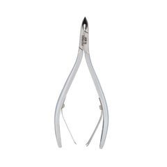 HNRD-F178 Round Head , (Matt Grey), Jaw 16 , Double Spring Cuticle Nipper Stainless Steel 420