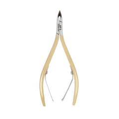 HNRD-F180 Round Head , (Half Gold), Jaw 16 , Double Spring Cuticle Nipper Stainless Steel 420