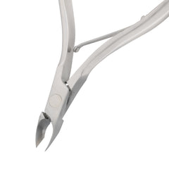 HNSQ-C062 Square Head , (Polish Grey), Jaw 14 , Single Spring Cuticle Nipper Stainless Steel 420