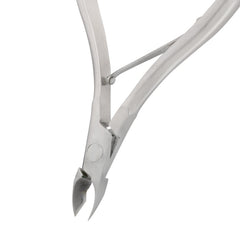 HNSS-C066 Semi-Square Head , (Polish Grey), Jaw 14 ,Single Spring Cuticle Nipper Stainless Steel 420