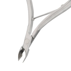 HNSS-C068 Semi-Square Head , (Polish Grey), Jaw 16 ,Single Spring Cuticle Nipper Stainless Steel 420