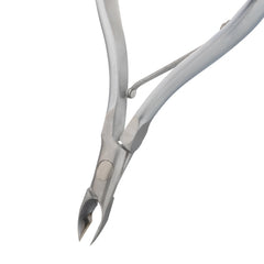 HNRD-C069 Round Head , (Matt Grey), Jaw 14 ,Single Spring Cuticle Nipper Stainless Steel 420