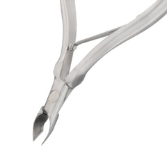 HNRD-C070 Round Head , (Polish Grey), Jaw 14 ,Single Spring Cuticle Nipper Stainless Steel 420