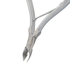 HNRD-C071 Round Head , (Matt Grey), Jaw 16 ,Single Spring Cuticle Nipper Stainless Steel 420