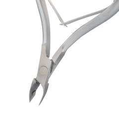 HNSQ-C073 Square Head , (Matt Grey), Jaw 14 ,Double Spring Cuticle Nipper Stainless Steel 420