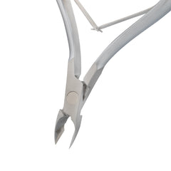 HNSQ-C076 Square Head , (Matt Grey), Jaw 16, Double Spring Cuticle Nipper Stainless Steel 420
