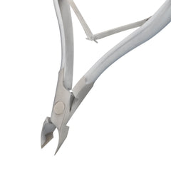 HNSS-C082 Semi-Square Head , (Matt Grey), Jaw 16, Double Spring Cuticle Nipper Stainless Steel 420