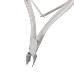 HNSS-C083 Semi-Square Head , (Polish Grey), Jaw 16, Double Spring Cuticle Nipper Stainless Steel 420
