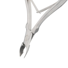 HNRD-C086 Round Head , (Polish Grey), Jaw 14, Double Spring Cuticle Nipper Stainless Steel 420