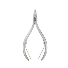 HNSQ-D104 Square Head , (Polish Grey), Jaw 14 , Double Spring Cuticle Nipper Stainless Steel 420
