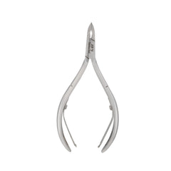 HNSS-D110 Semi-Square Head , (Polish Grey), Jaw 14 , Double Spring Cuticle Nipper Stainless Steel 420