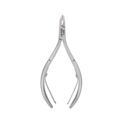 HNRD-D116 Round Head , (Polish Grey), Jaw 14 , Double Spring Cuticle Nipper Stainless Steel 420