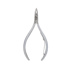HNSQ-D091 Square Head HAAN Cuticle Nipper, Matt Grey, Jaw 14, Single Spring,Stainless Steel 420