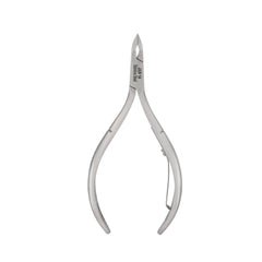 HNSQ-D092 Square Head Cuticle Nipper, Jaw 14, Single Spring, Polish Grey, Stainless Steel 420