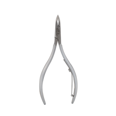 HNSQ-C061 Square Head , (Matt Grey), Jaw 14 , Single Spring Cuticle Nipper Stainless Steel 420