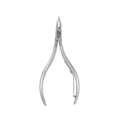 HNSQ-C062 Square Head , (Polish Grey), Jaw 14 , Single Spring Cuticle Nipper Stainless Steel 420